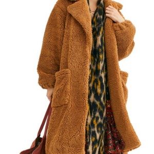 Free People Tessa Teddy Coat